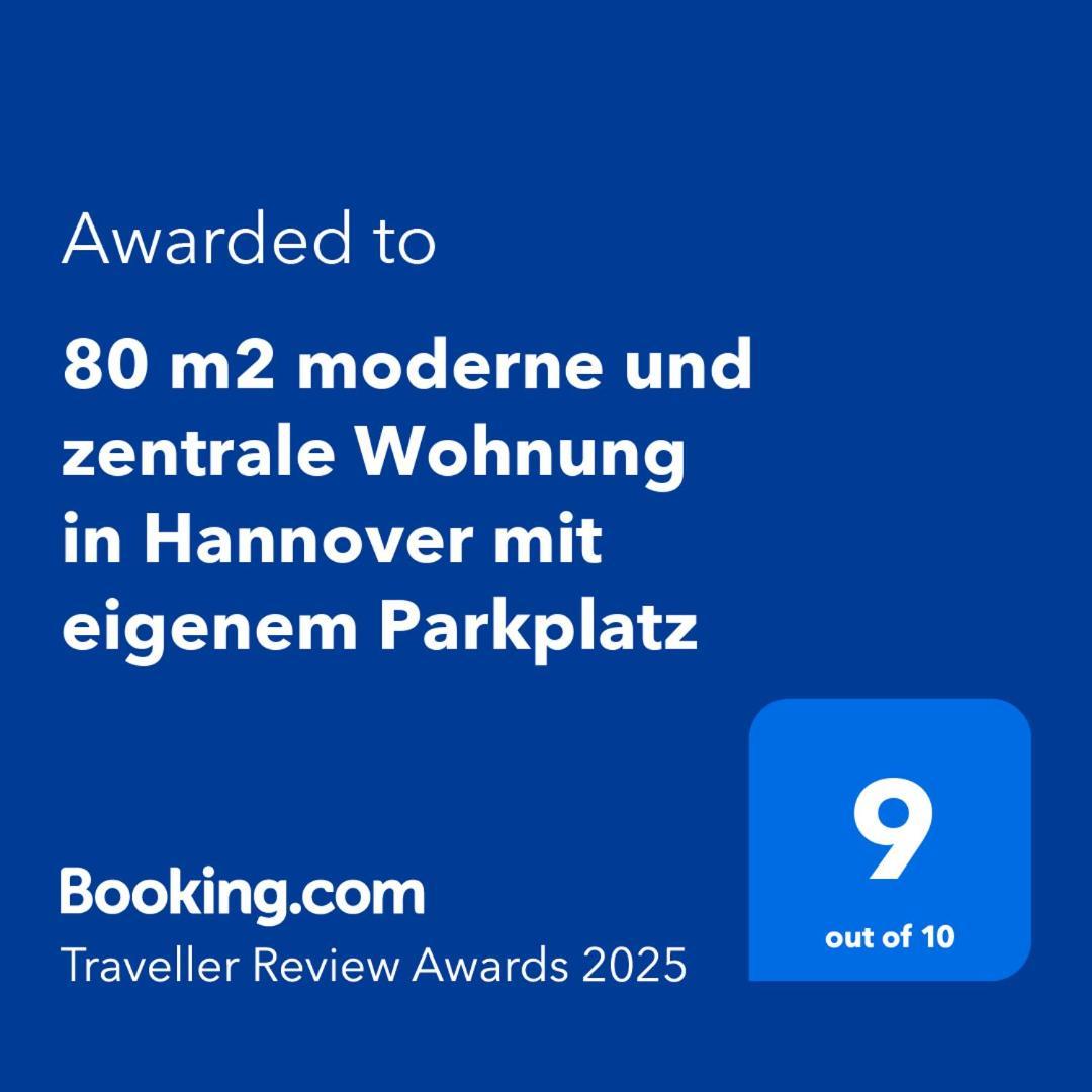80 M2 Moderne Und Zentrale Wohnung In Hannover Mit Eigenem Parkplatz المظهر الخارجي الصورة